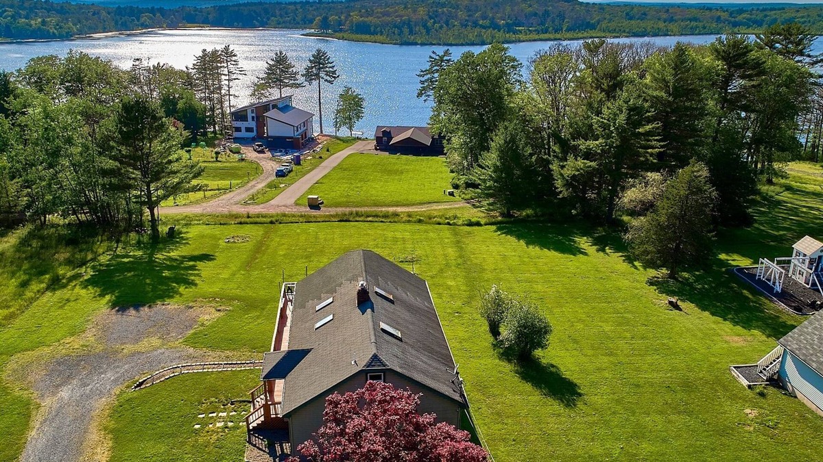 Highland Lake House | *Escape The City* | Lakefront home with hot tub and sunset views