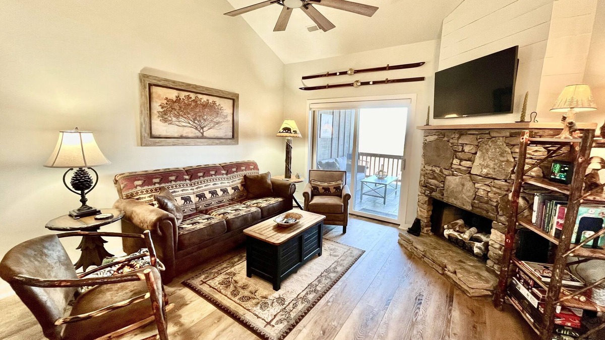 Wolf Laurel Condo | Escape to Mountain Paradise - 1BR/1BA Condo with Breathtaking Views of the Blue Ridge Mountains!