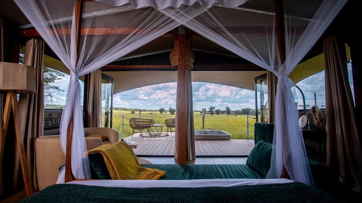 Ikoma Cabin | Escarpment Luxury Camp Serengeti