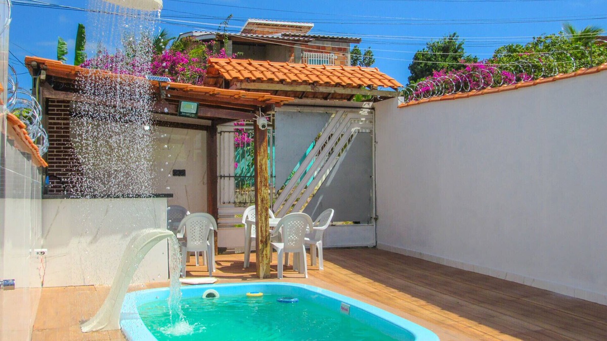 Vera Cruz Ski Chalet | Espaço de Lazer: Casa com Piscina e Churrasqueira
