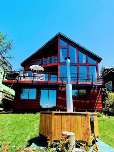 Puerto Varas Apartment | Espectacular casa Playa Hermosa, lagos y volcanes