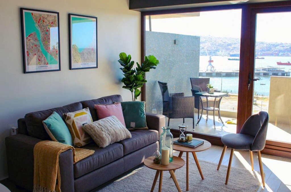 Valparaiso Apartment | Espectacular departamento con vista al mar en Mirador Barón Valparaíso