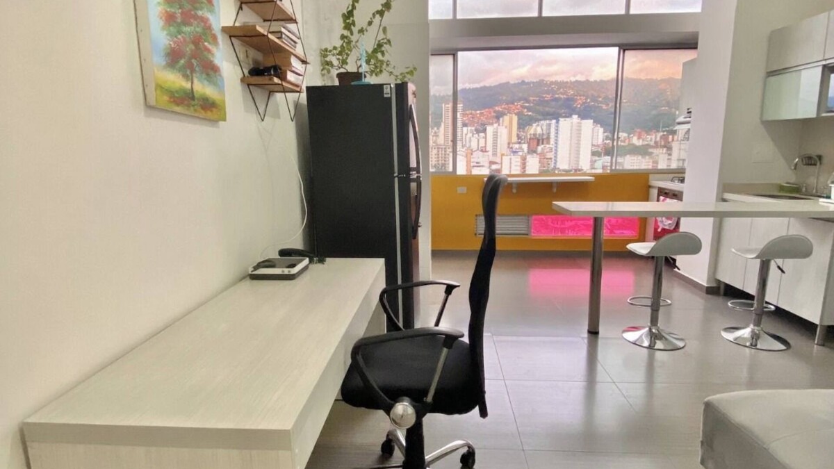 Bucaramanga Apartment | Espectacular vista a los cerros orientales de Bucaramanga a 10 mins de Cabecera