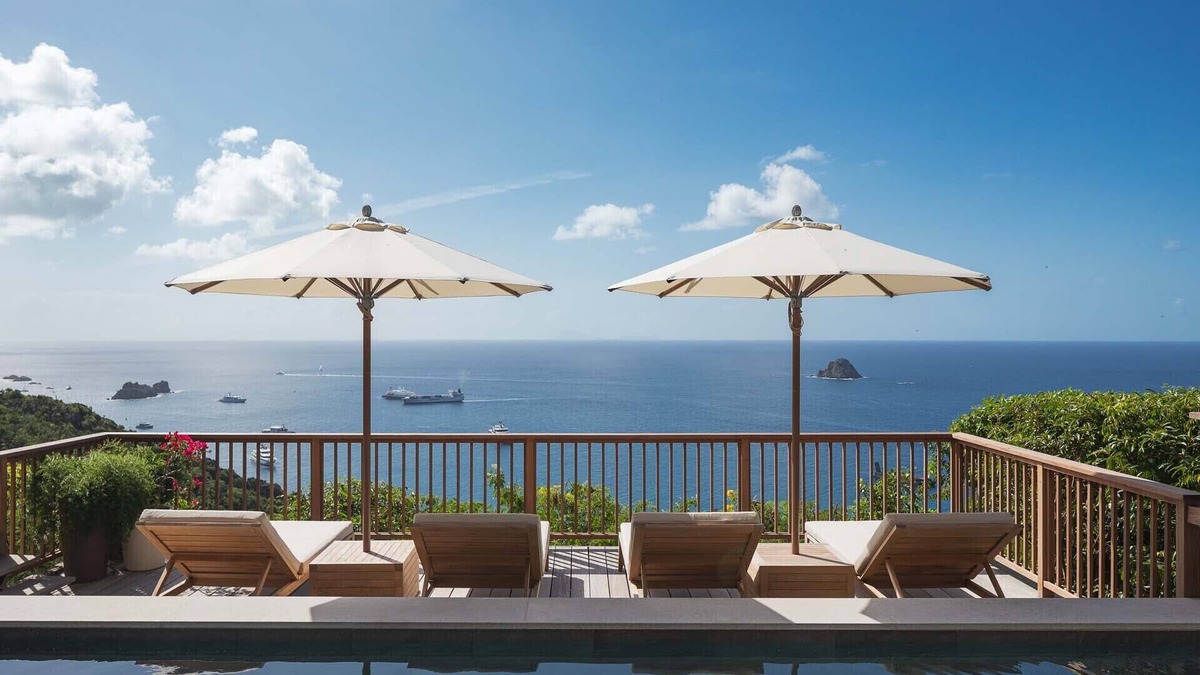 Colombier Villa | Esprit de Roche- Vacation in a villa with one of the best views on the island