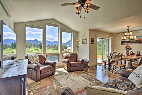 Estes Park House | Estes Park Mountain-View Retreat 3 Miles to RMNP!