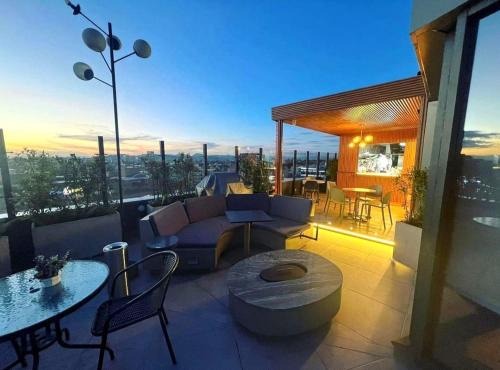 Calle 100 Apartment | Estudio de lujo con coworking en Chico
