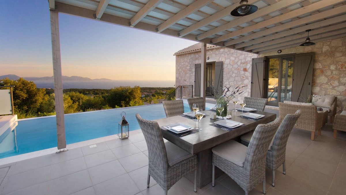 Manganos Villa | Euphoria Retreat Villa - Luxury Stone built villa Nr Fiscardo
