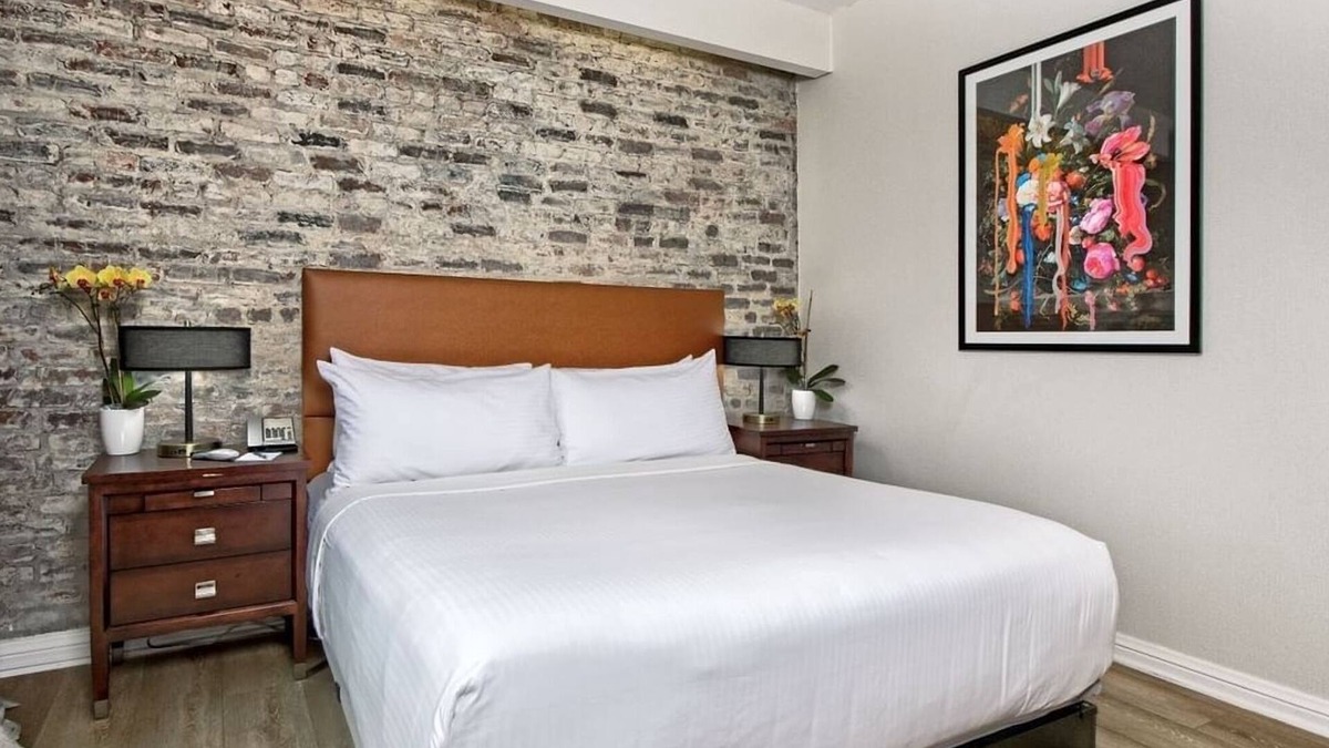 South Beach Hotel | European-Style Suite Steps from Embarcadero with Bay Views in San Francisco