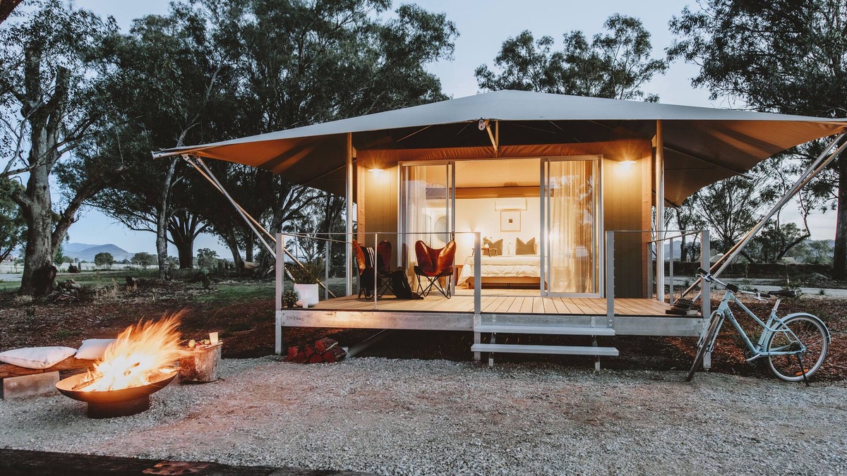 Eurunderee Cabin | Evamor Valley Eco Tent 2 - Karri