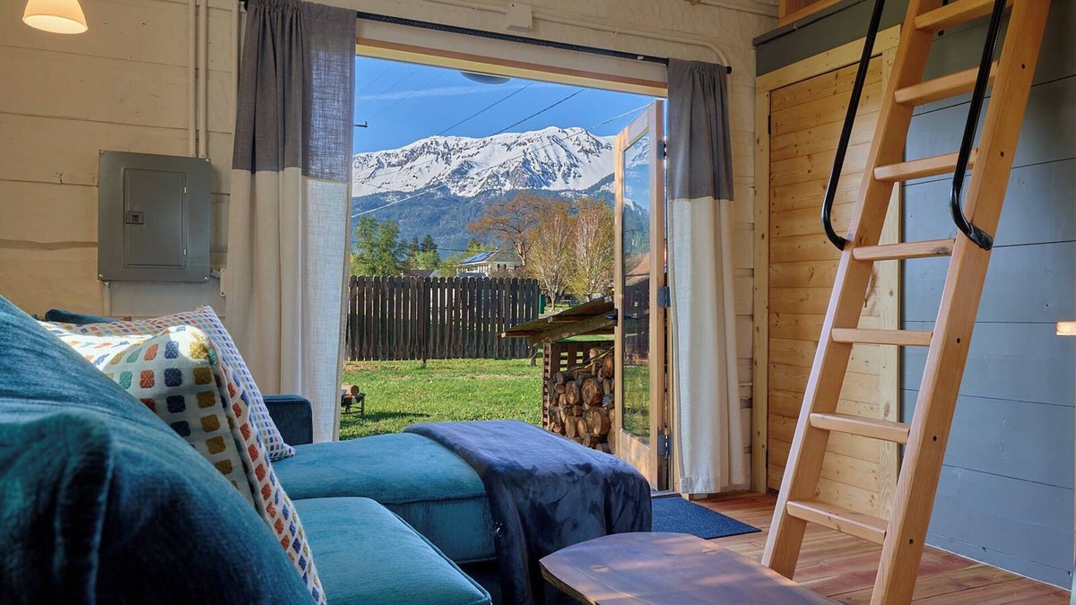 Joseph Cabin | EVERYTHING IS NEW! Adorable Tiny Log Cabin with Awesome Views, Walk Everywhere