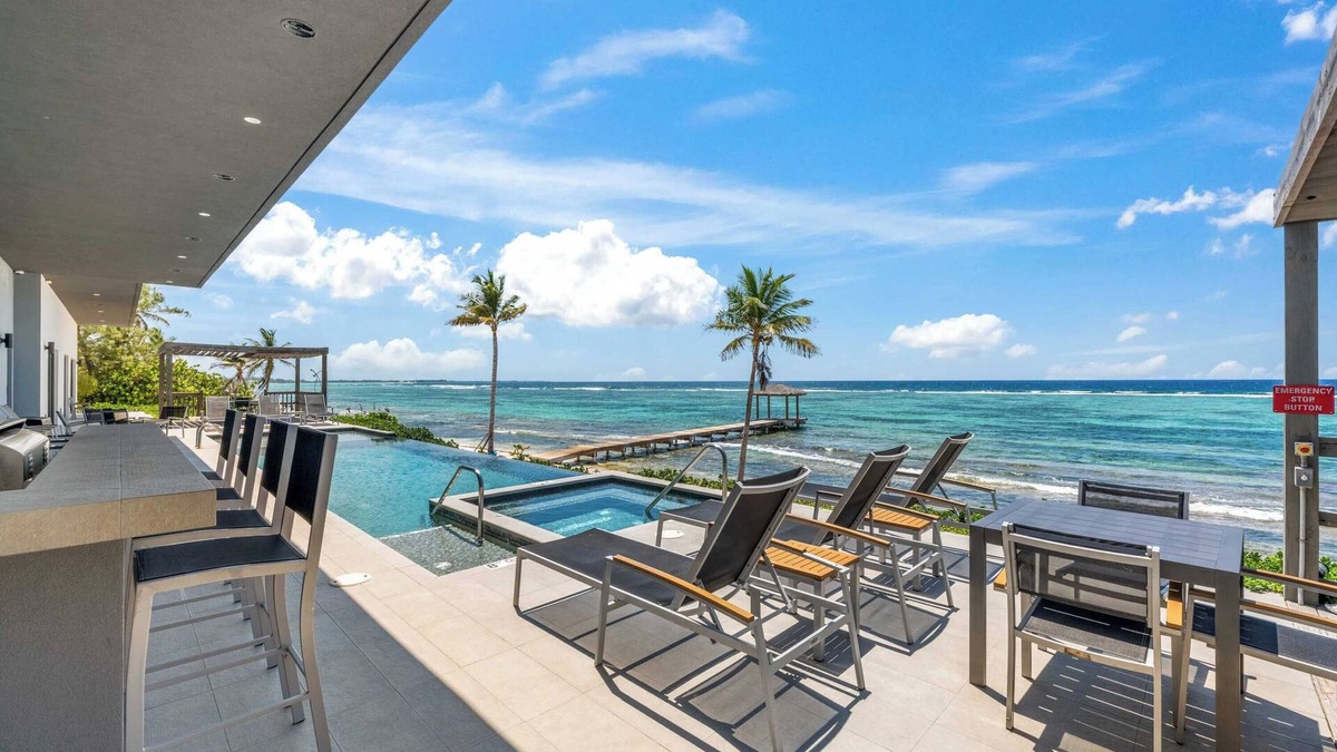Bodden Town Villa | Evolution: Luxe Single-level Villa w/Private Pool, Jacuzzi, Dock