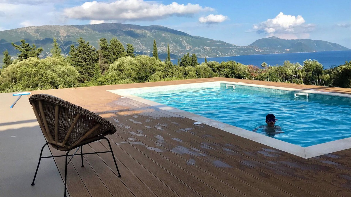 Evreti Villa | Evreti DREAMHOUSE Stone House With Private Pool & Sea View. A Paradise on Earth!