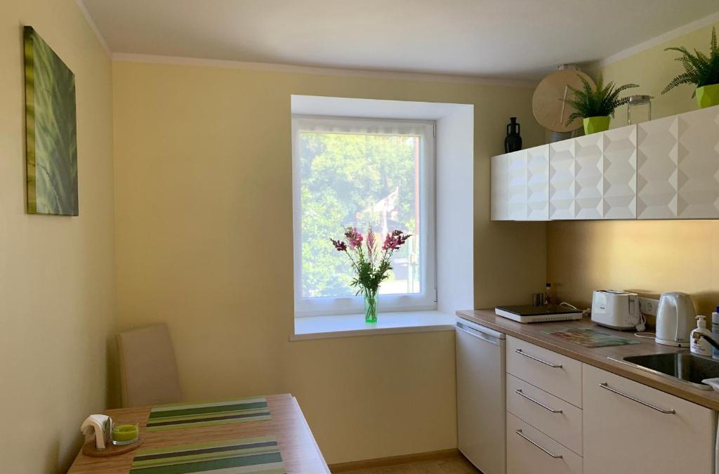 Imanta Apartment | Excelent apartment with garden and free parking
