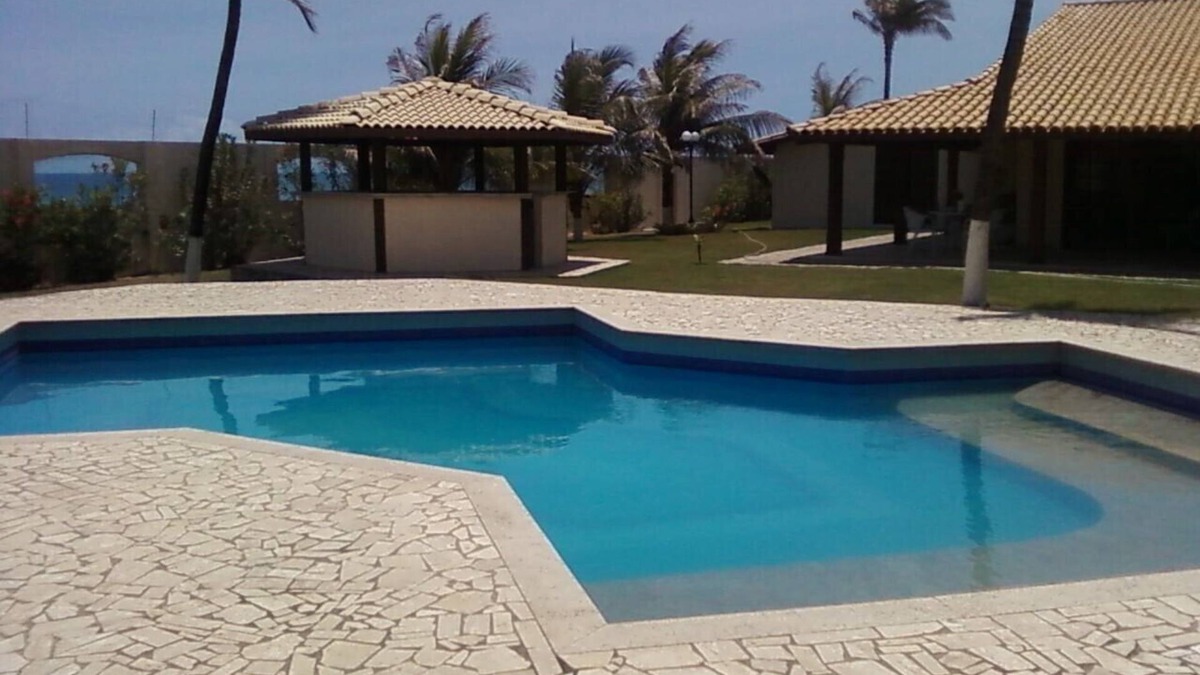 Ipitanga House | Excellent House 8 Suites, on the Seafront, Swimming Pool, Barbecue, Kiosk, Pergola