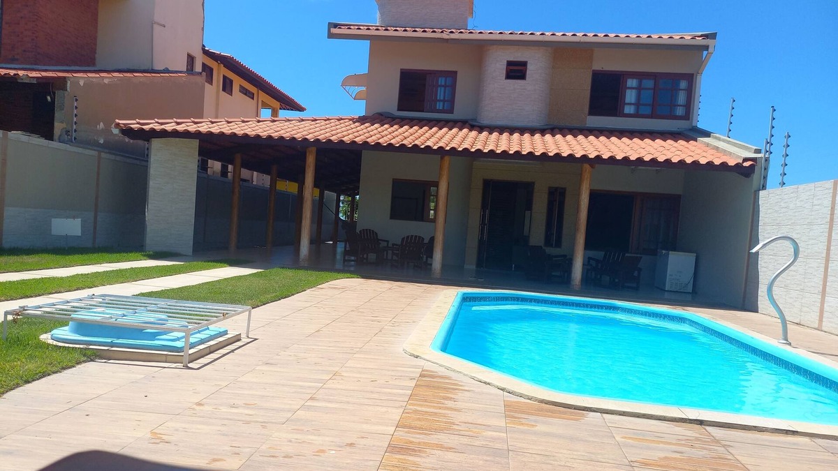 Maceio House | Excellent house with 6 bedrooms, pool and sea view 50m from the beach.