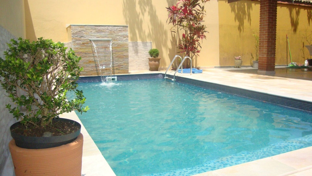 Cidade Nova Peruibe House | Excellent house with 2 suites and 1 bedroom, swimming pool, barbecue and prox. from the sea