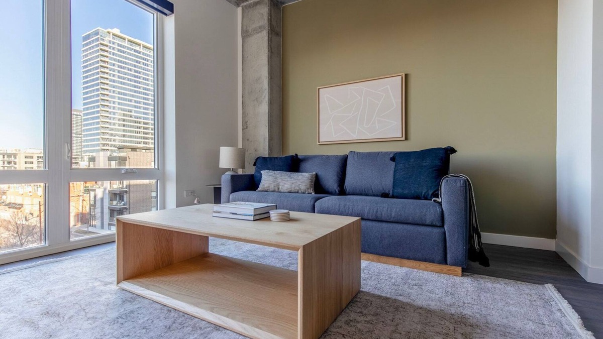Killgubbin Apartment | Excellent River North 1BR w/Sky Terrace & Yoga Studio, by Blueground
