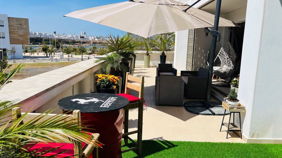 Sale Apartment | Exceptional 200m2 sea-view apartment at the salé marina. Morocco