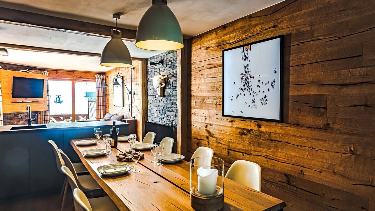 Val-Thorens Apartment | exceptional apartment for 6 people. Completely renovated by an interior designer, Warm.