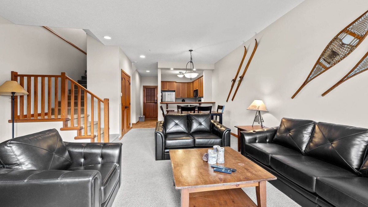 Sun Peaks House | Exceptional multi level 2 bedroom +den townhouse with easy access to nearby runs and lift