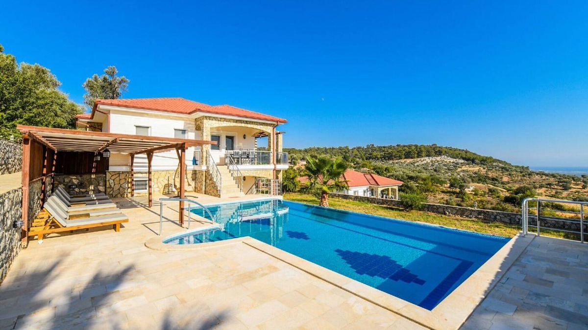 Faralya Villa | Exclusive 3 Bedroom Villa Overlooking Patara Beach, Fethiye Villa 1007
