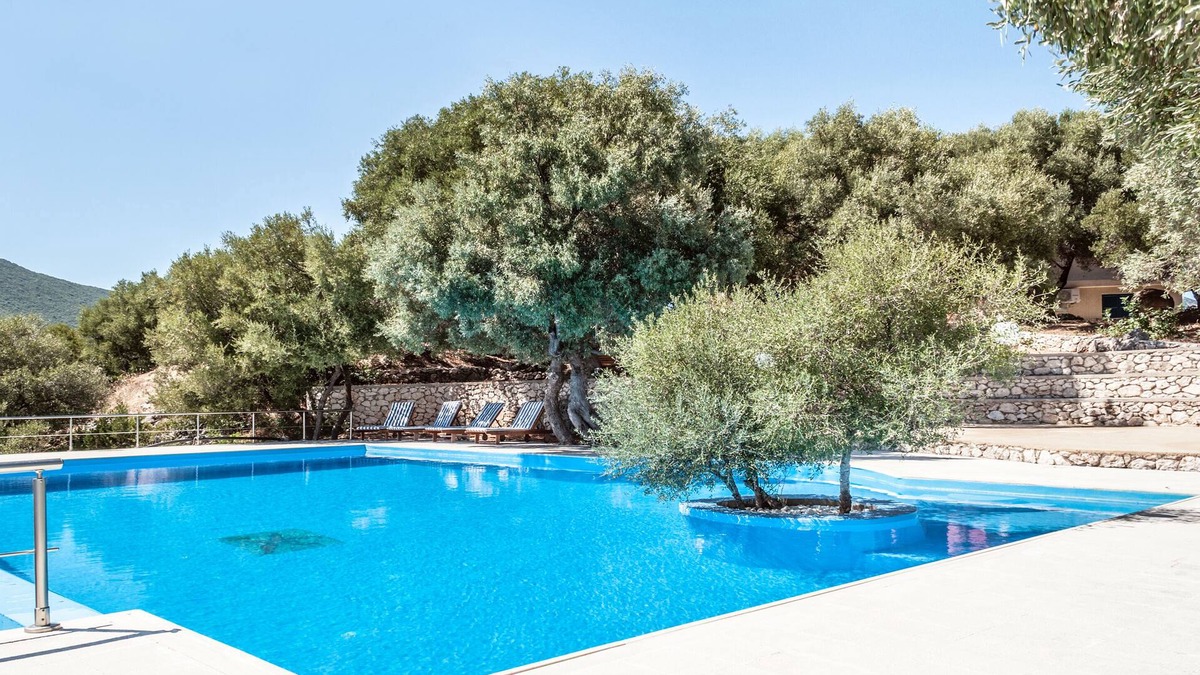 Sivota Villa | Exclusive and luxuriant private peninsula property, unique villa, pool and views