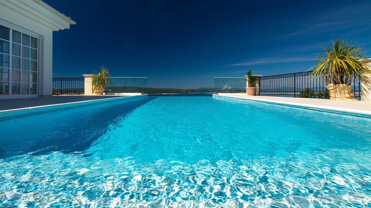 Crikvenica Villa | Exclusive new 5 * villa with panoramic sea view and heated pool