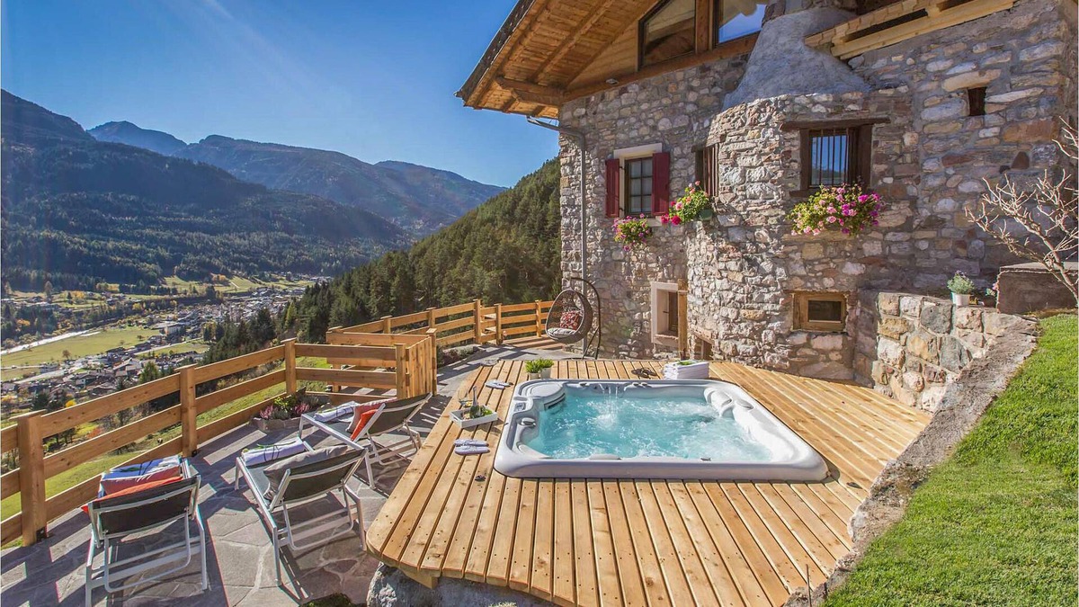 Ziano di Fiemme House | Exclusive vacation home with fantastic panoramic mountain views.