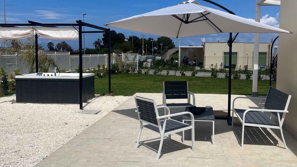 Brucoli Villa | Exclusive villa with outdoor Jacuzzi, from the terrace view of Etna and the sea