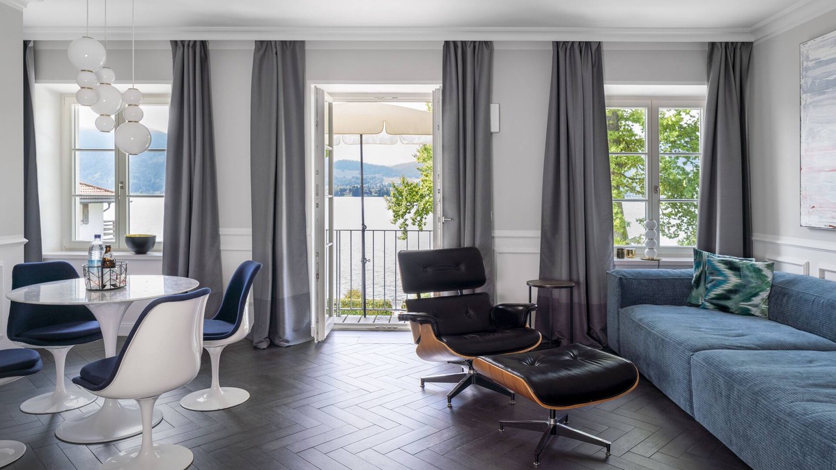 Tegernsee Apartment | Exclusive with lake view, free parking space and high-quality furnishings
