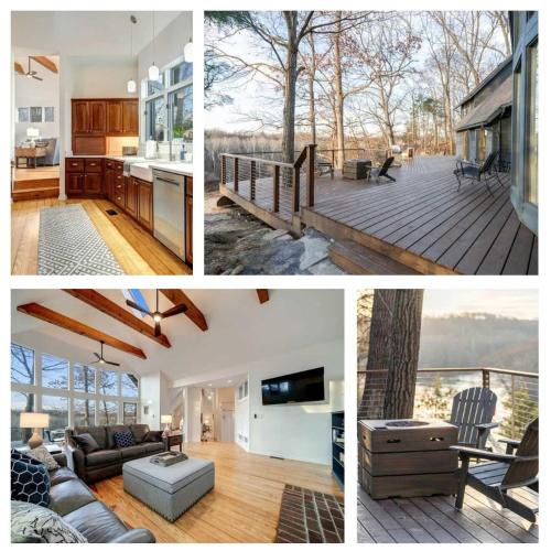 Shepherdstown House | Exclusive Wooded Chalet w Magnificent River Views
