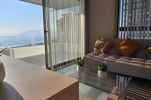 Antofagasta Apartment | Exclusivo departamento tres dormitorios, capacidad 6 personas, excelente vista al mar para disfrutar de las puestas de sol