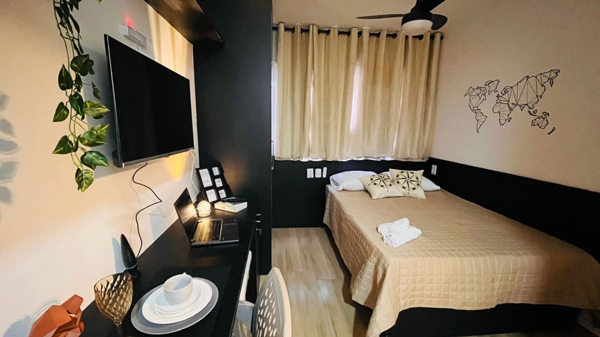 Amaralina Apartment | Executive Studio with Pool and Gym, in Salvador