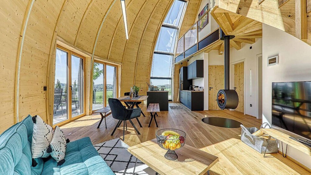 Neukirchen vorm Wald Apartment | Exklusives Chalet mit Einzigartiger Architektur im Bayerischen Wald