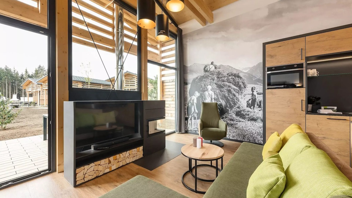 Leutkirch im Allgau House | Exklusives Wellness-Cottage für 4 Personen