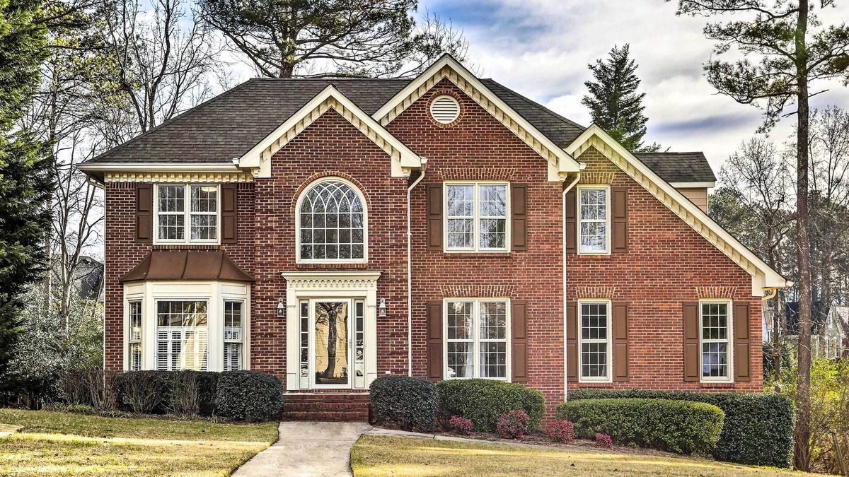 Lawrenceville House | Expansive Lawrenceville Home w/Private Backyard!