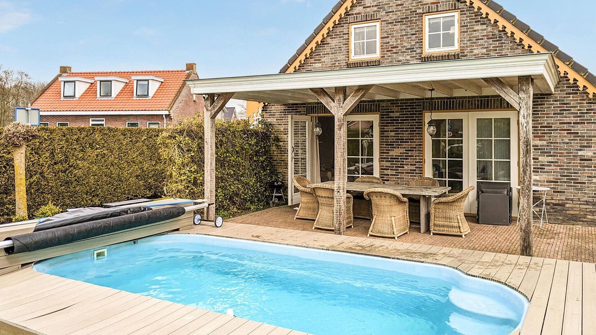 Tzummarum House | Experience a varied vacation in this comfortably furnished vacation home with private outdoor pool a