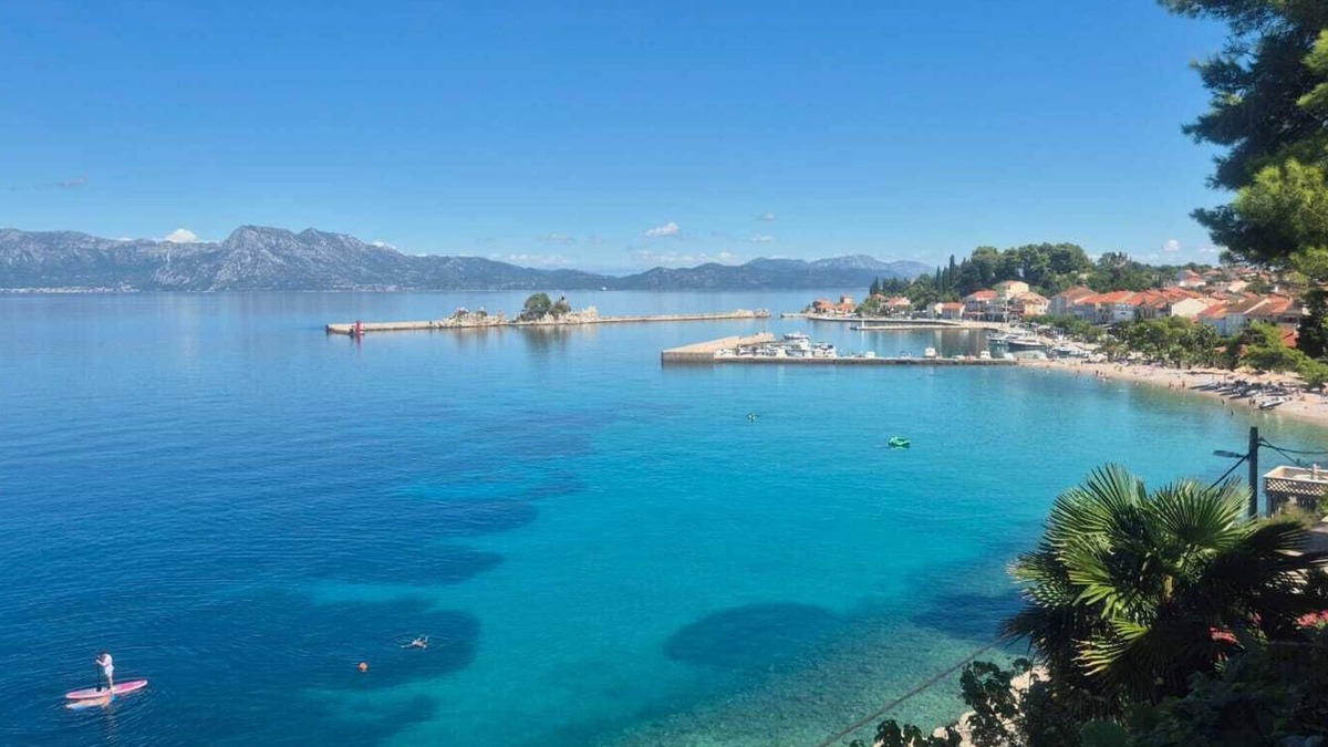 Trpanj Apartment | Experience the breathtaking views of Mediterranean greenery and the majestic sea