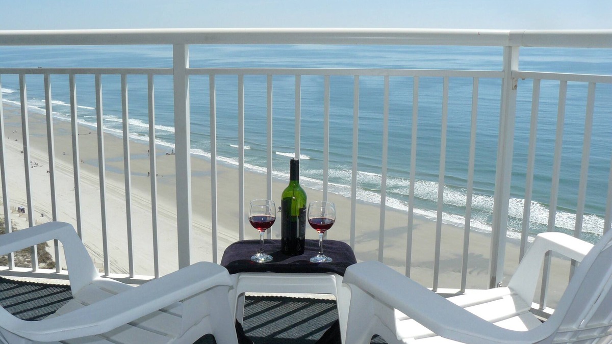 Crescent Beach Condo | Experience unparalleled luxury staying in the Oceanfront Penthouse at Baywatch!