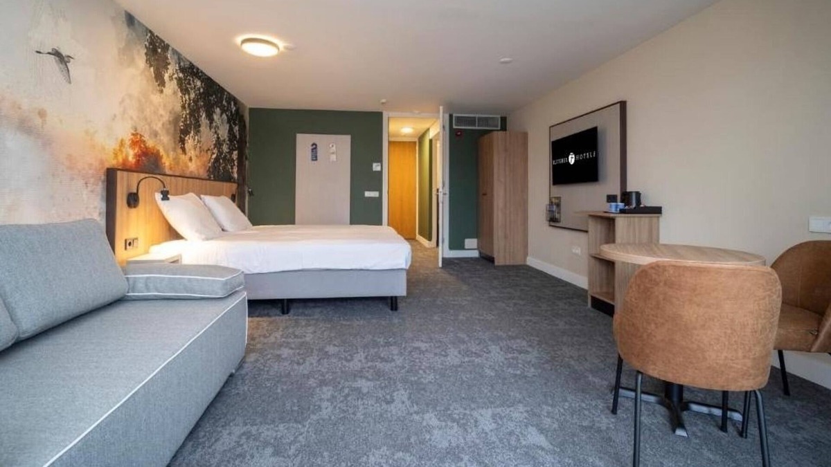 Roden Hotel | Explore Groningen from a Scenic Room w/Balcony Near Speelgoedmuseum Roden