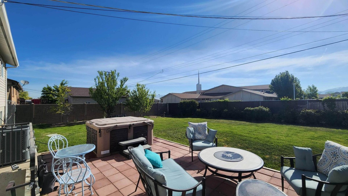 Magna Apartment | Explore SLC from a Quiet Magna Home- Hot Tub + Enclosed Backyard