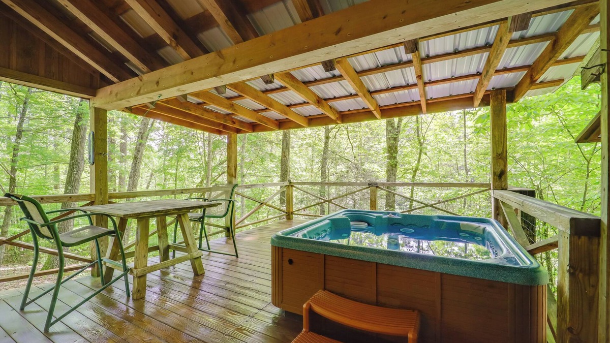 Vein Mountain Apartment | Explore & Unwind in Nature: Blue Ridge Cabin