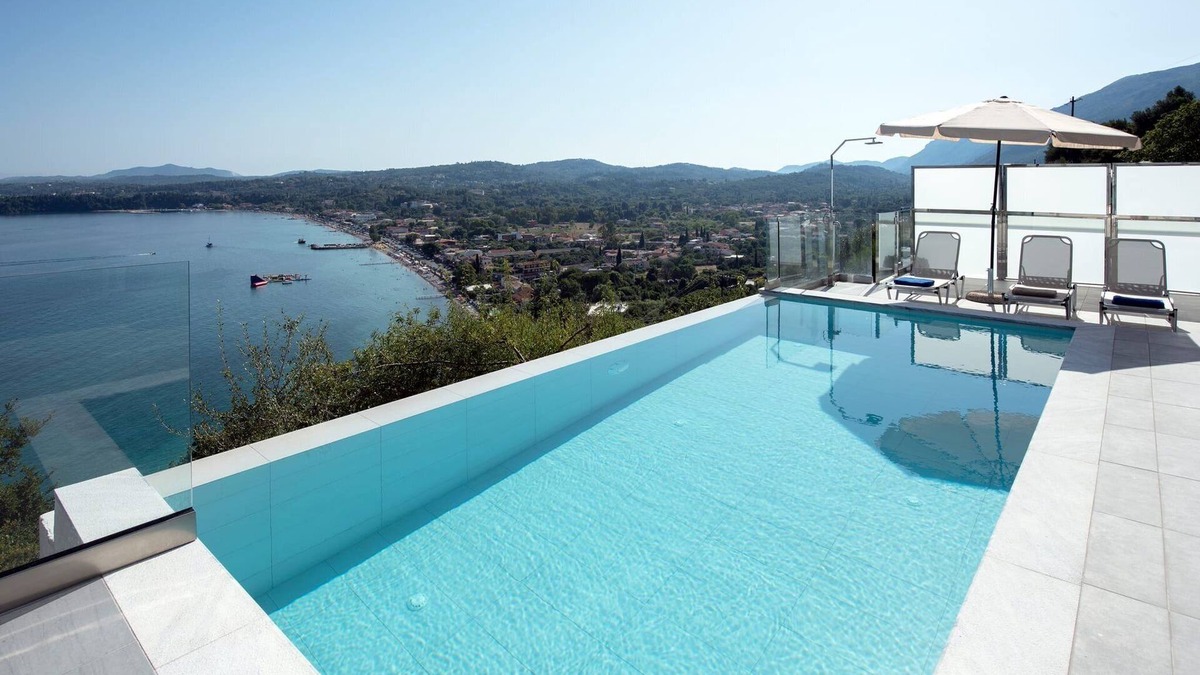 Pirgi Villa | Exquisite Corfu Retreat | 3 Bedrooms | Villa Lucas Pyrgi | Panoramic Sea Views.