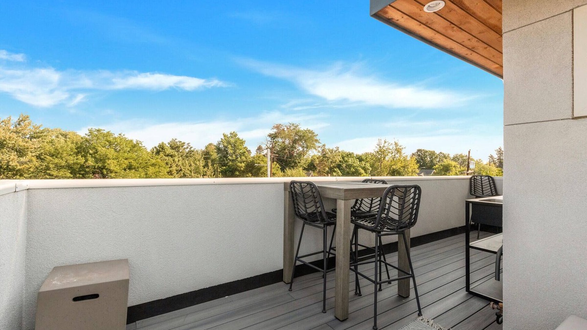 Congress Park House | Exquisite Luxury Cherry Creek Mid Century Modern Townhouse with Rooftop Deck!