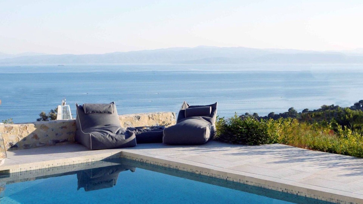 Agia Paraskevi Villa | Exquisite Skiathos Villa | Villa Skiathos Alpha | 3 Bedroom | Private Pool |.