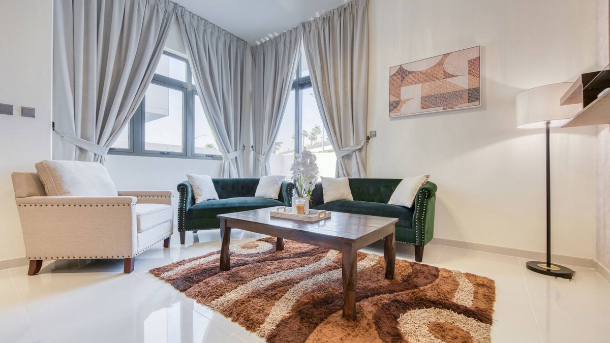 Dubai House | Extensive 3BR Townhouse at Damac Hills 2 Janusia by Deluxe Holiday Homes