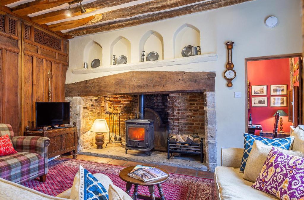 Lavenham House | Extraordinary 15th Century timber framed cottage in famous Medieval village - The Tryst