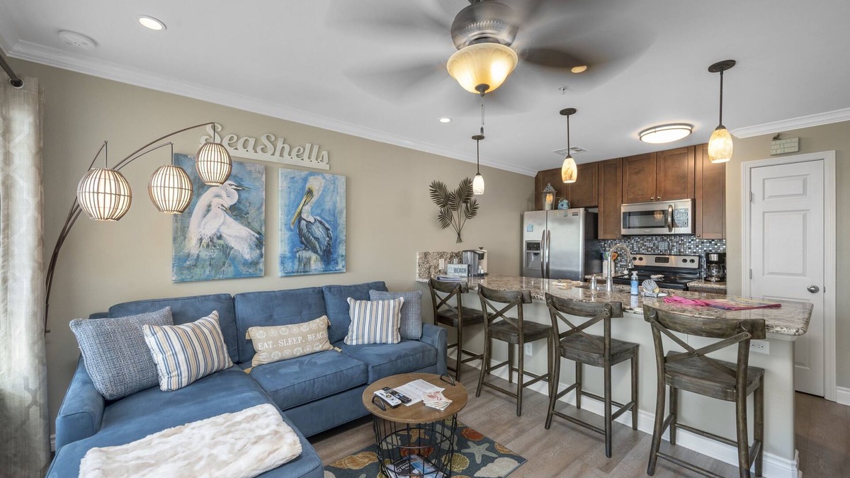 Galveston Condo | Extraordinary! Amazing view! Laundry in condo