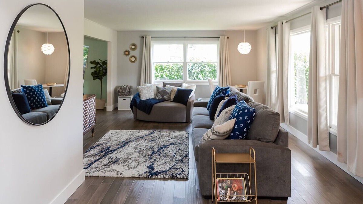 Port Angeles East House | Eye-catching Home and Yard w/Luxurious Hot Tub, Patio, and Private Trail Access