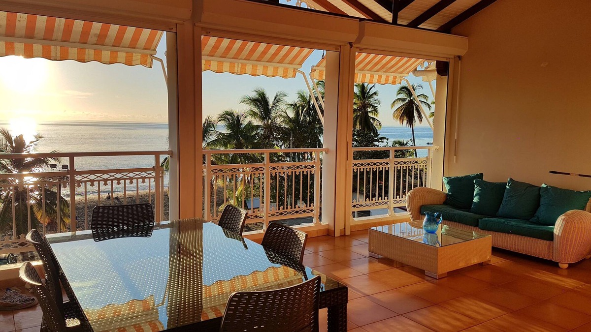 Le Carbet Apartment | F3 APARTMENT ON THE BEACH - 6 PEOPLE